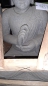 Preview: Sitzender Buddha aus Flussstein - 54cm - SB10
