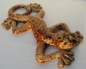 Preview: Keramik Gecko - Beige mit Effekten