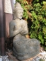 Preview: Sitzender Buddha, handgearbeitet, 100 cm hoch