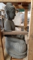 Preview: Sitzender Buddha aus Flussstein - 53cm - SB9