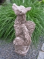 Preview: steingussfigur Rufus Hund mit Flügeln