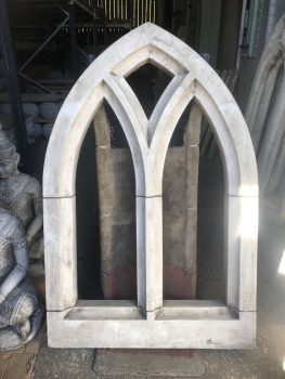 Gothisches Steingussfenster