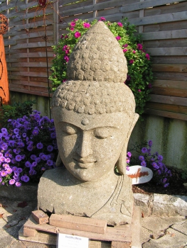Buddha Büste, handgearbeitet, verschiedene Größen