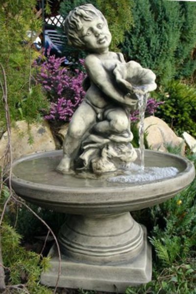 steinguss brunnen