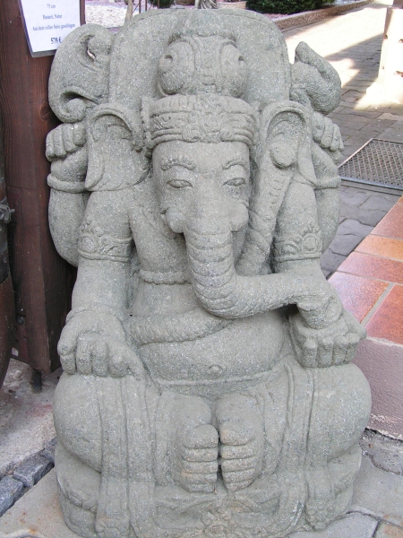 Ganesha, handgearbeitet, 75 cm hoch